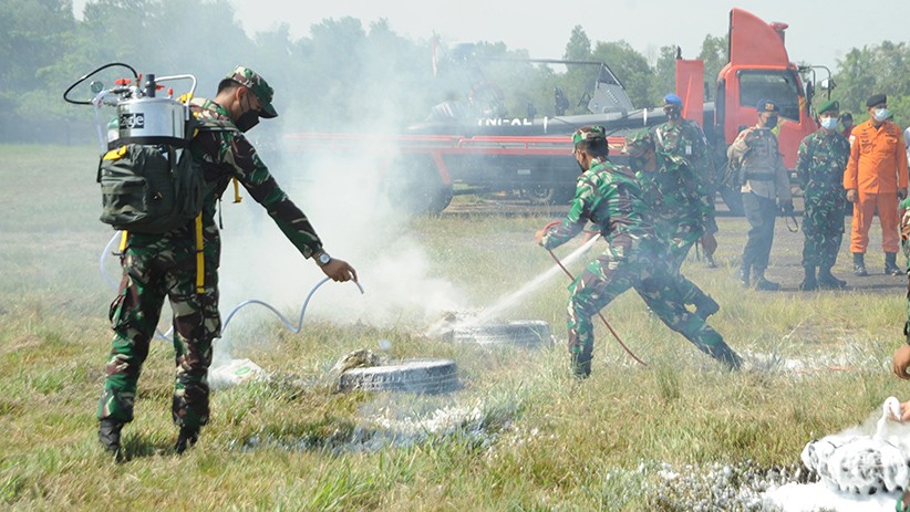Latihan Kesiapsiagaan Operasional Kebakaran Hutan dan Lahan - Bagian 1