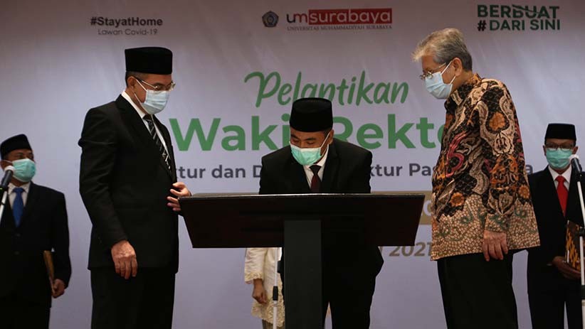 UMSurabaya Rombak Jajaran Rektor - Bagian 3