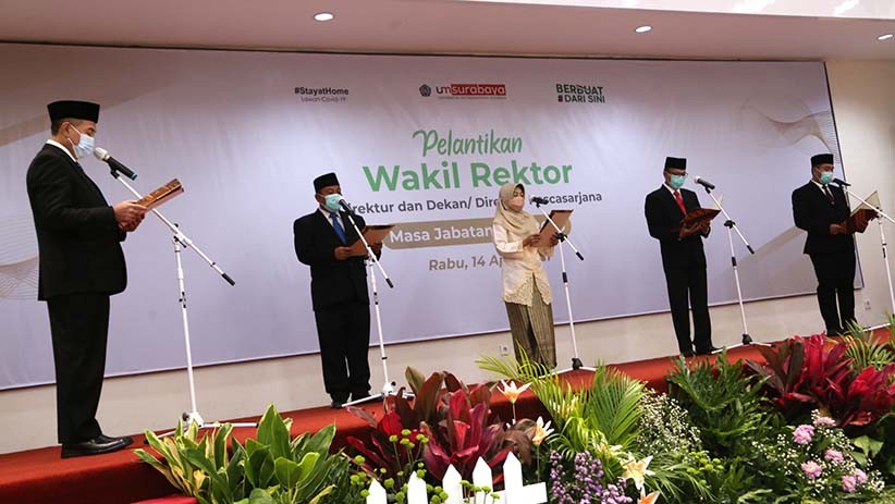 UMSurabaya Rombak Jajaran Rektor - Bagian 1