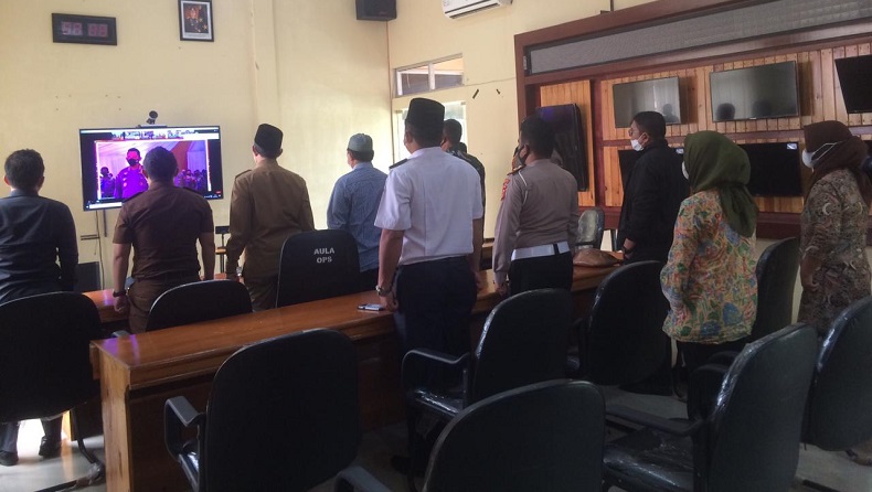 Kapolres dan Bupati Gayo Lues Ikuti Peluncuran Aplikasi Sinar secara Virtual