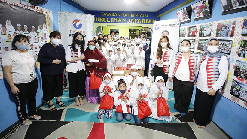 HUT ke-5 Kartini Perindo Kunjungi Panti Asuhan Nurul Iman Jafariah  - Bagian 4