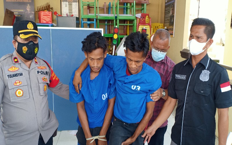 Polisi Tembak Pencuri Kabel Lampu Jalan di Palembang
