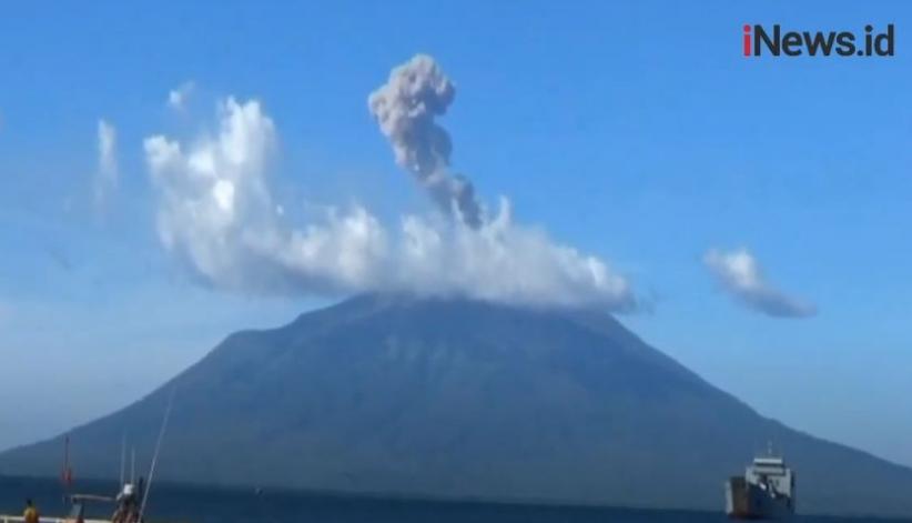 Kembali Meletus, Gunung Ile Lewotolok Semburkan Abu Setinggi 1.500 Meter