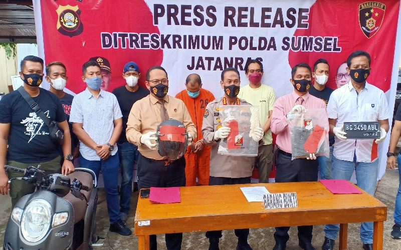 Pelaku Penyiraman Air Keras di Palembang Ditangkap, Ini Motifnya