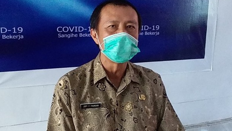 Kabupaten Sangihe Zona Kuning Penyebaran Covid-19,  97,15 Persen Kasus Dinyatakan Sembuh