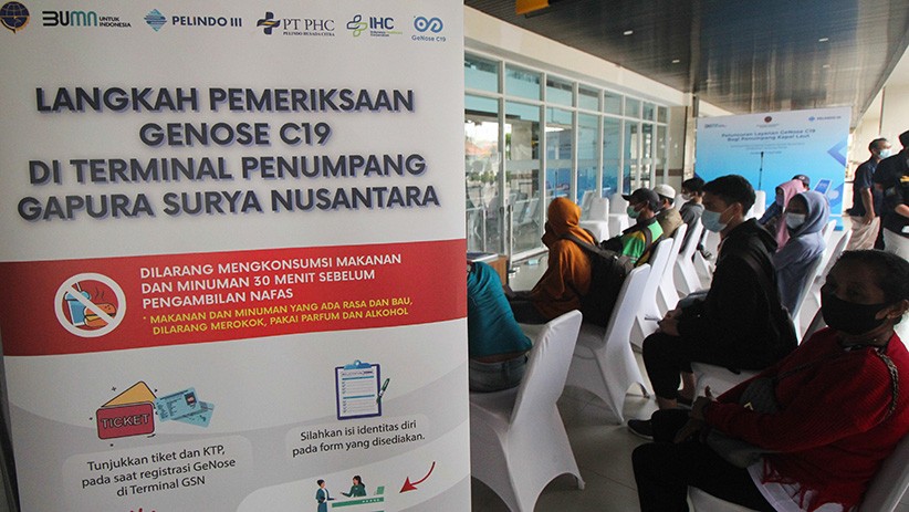 Deteksi Covid-19, Pelabuhan Tanjung Perak Terapkan Tes GeNose C19 - Bagian 2