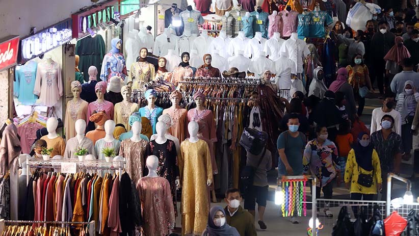 Geliat Jual Beli Busana Muslim di Pasar Tanah Abang - Bagian 3