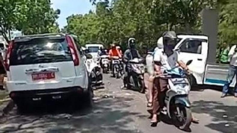 Kecelakaan Beruntun di Batam Center Berawal dari Mobil Pejabat Balai Karantina