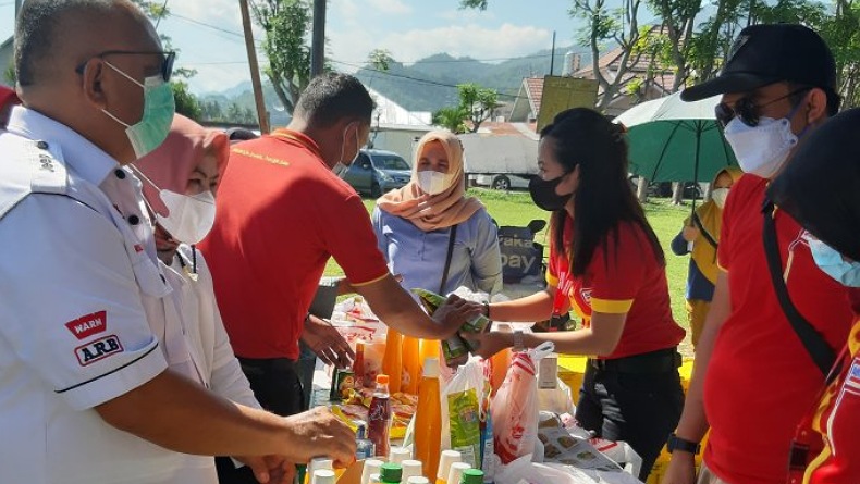 Pasar Murah di Kota Gorontalo Diserbu Warga, Belanja Jadi Lebih Hemat 