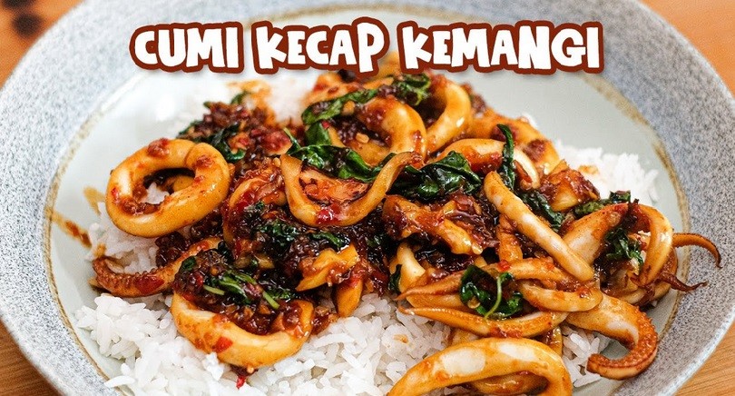 Cara Masak Cumi Kecap / Cara Gampang Membuat Cumi Kecap No Amis Yang