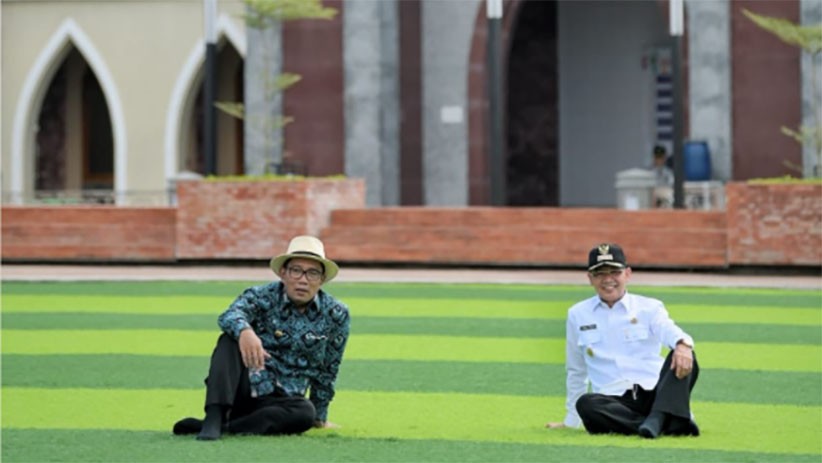 Megahnya Alun-Alun Majalengka yang Baru Diresmikan Ridwan Kamil - Bagian 2