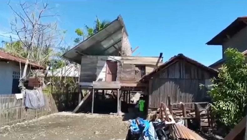 Hujan Deras dan Angin Kencang Terjang Pidie, 4 Rumah Rusak Berat