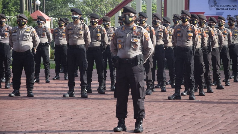 Amankan PSU di 3 Kabupaten, Polda Sumut Kerahkan 1.175 Personel