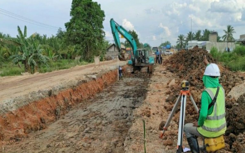 Jelang Lebaran, Perbaikan Jalan Palembang - TAA Dikebut