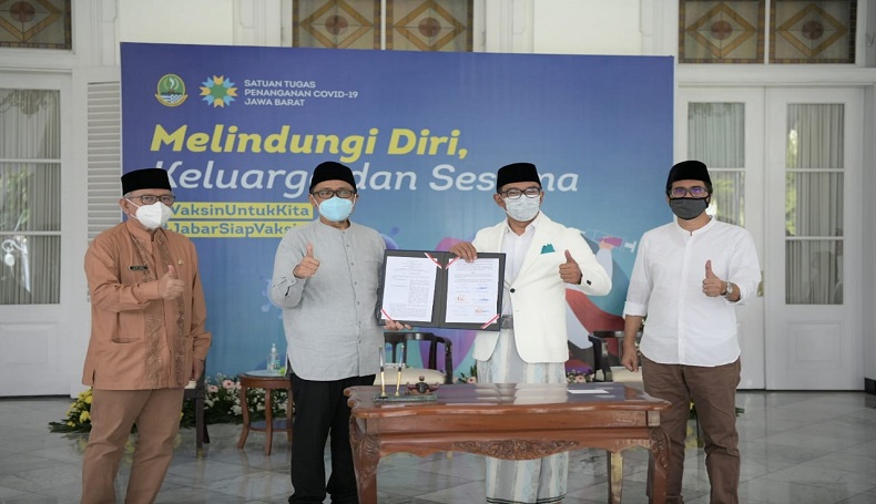 Ridwan Kamil Teken Kesepakatan Kerja Sama Pengembangan Apartemen Ayam
