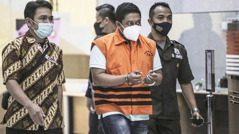 Stepanus Robin, Oknum Penyidik KPK Tersangka Penerima Suap Muncul ke Publik 