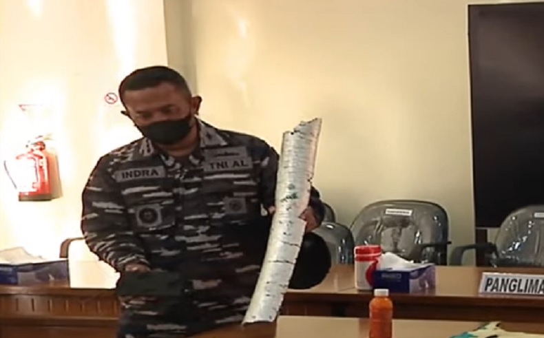 Terbelah 3, Ini Komponen KRI Nanggala 402 yang Terdeteksi secara Visual 