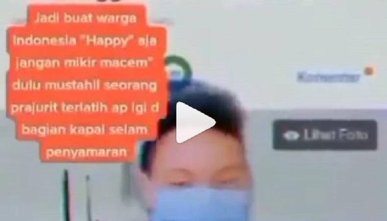 Viral Video Pemuda Joget-Joget dan Senang Dengar KRI Nanggala Tenggelam, Netizen Murka