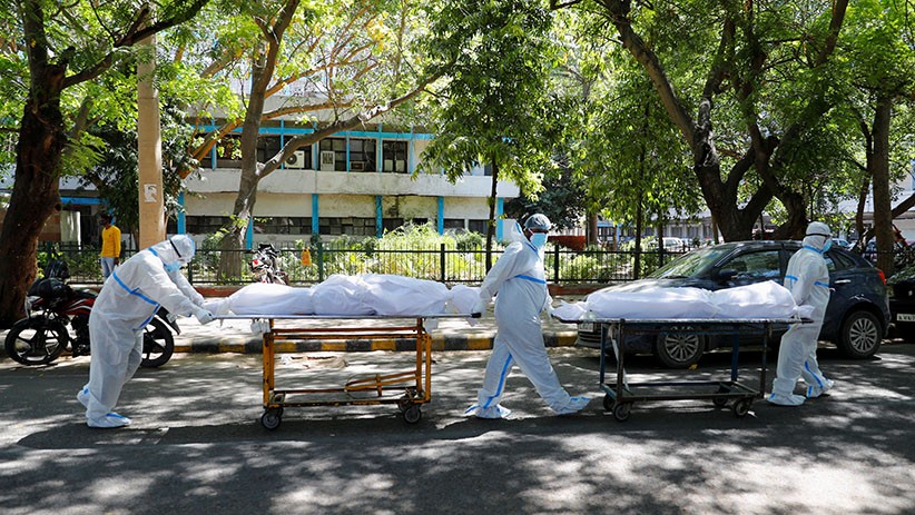 Covid-19 Membuat Lahan Kosong di India Berubah Jadi Tempat Pembakaran Mayat - Bagian 5