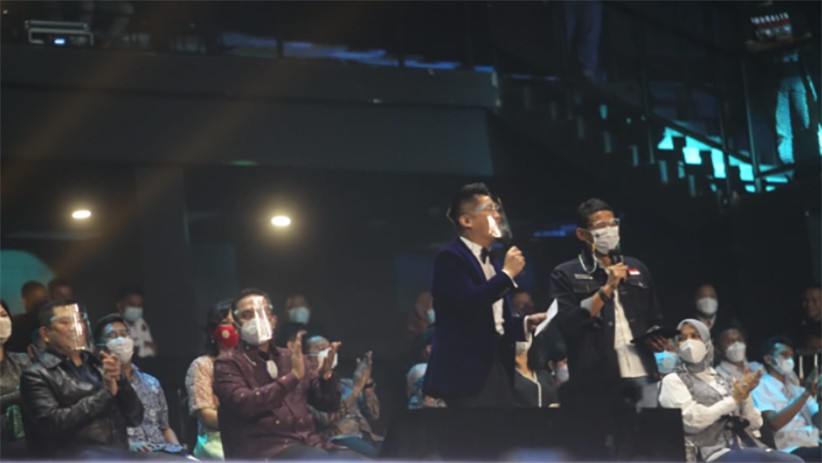 Tamu Spesial, Menparekraf Sandiaga Uno Hadiri Grand Final Result Indonesian Idol - Bagian 3