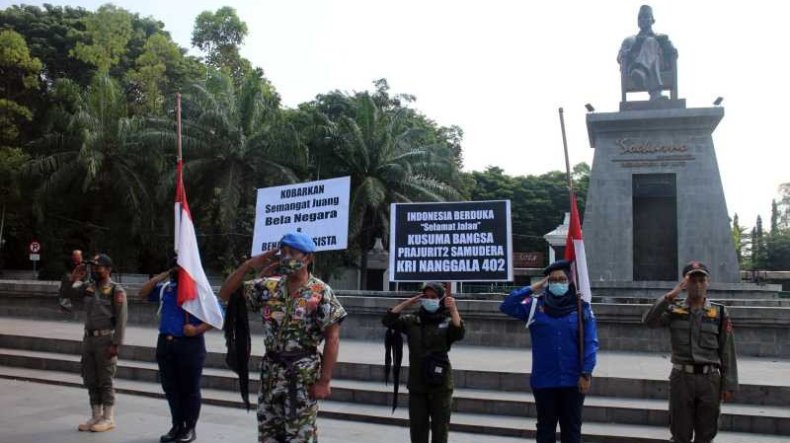 Ikut Berduka, Sejumlah Warga Solo Gelar Doa untuk Awak Kapal Selam KRI Nanggala-402 