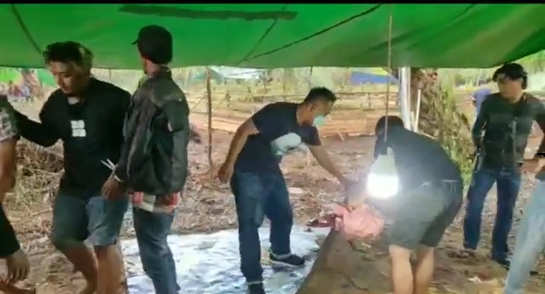 Polres Mempawah Gerebek Arena Judi Sabung Ayam 