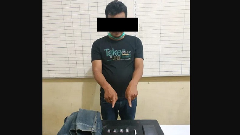 Kantongi Sabu, Petani di Tanah Karo Ditangkap