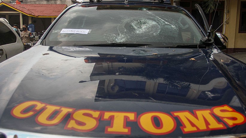 Serang Petugas Bea Cukai, 8 Orang Ditangkap Aparat Polresta Pekanbaru - Bagian 2