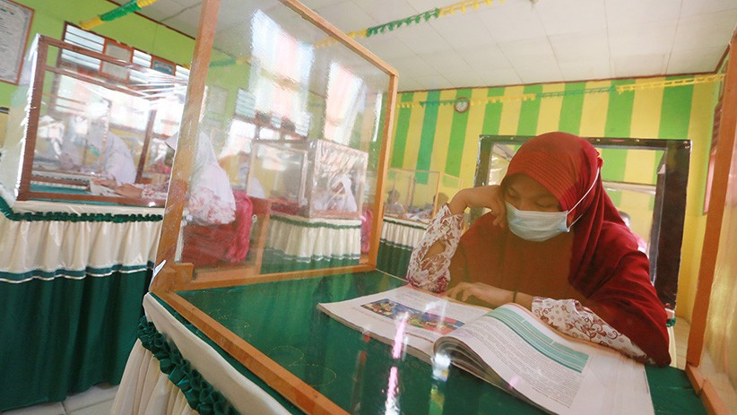 title Kurangi Risiko Penularan Covid-19, Belajar Tatap Muka di Lampung Dilakukan Selektif Kurangi Risiko Penularan Covid-19, Belajar Tatap Muka di Lampung Dilakukan Selektif