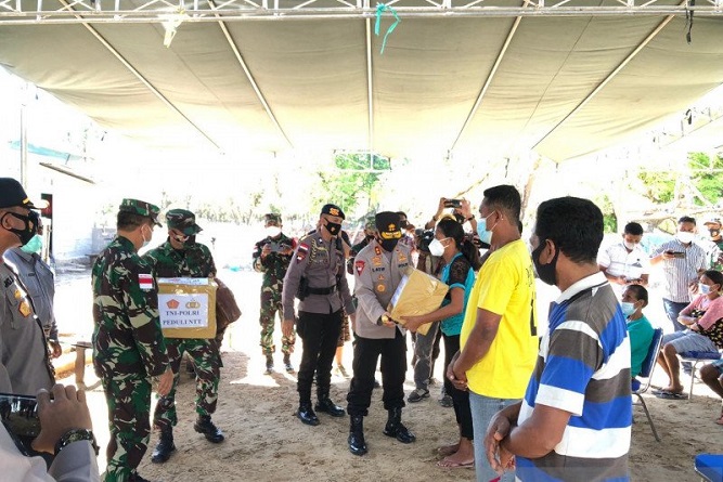 Kapolda NTT dan Danrem Wirasakti Jamin Keamanan Pelaksanaan PSU Sabu Raijua