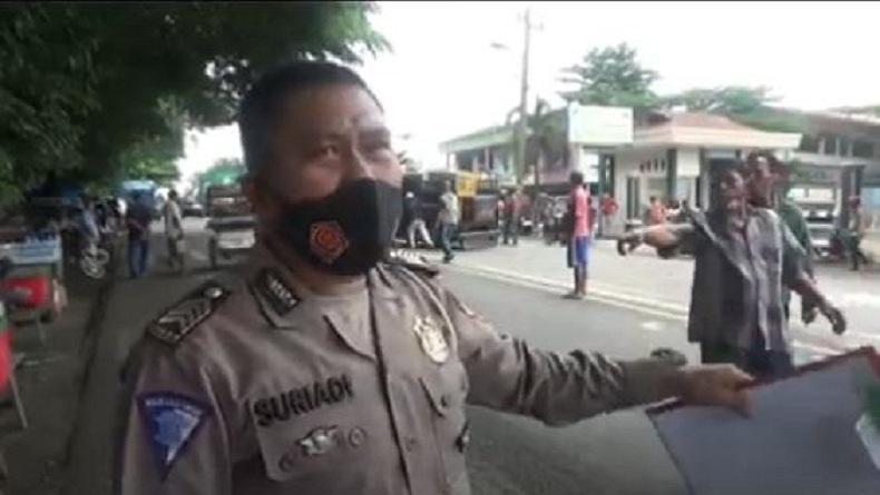 Rem Blong Picu Kecelakaan Beruntun 2 Truk dan Pikap di Jalinsum Tebingtinggi