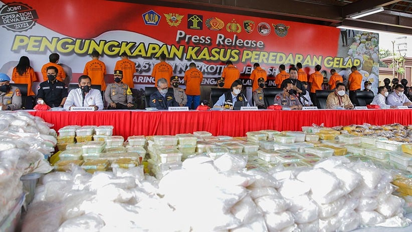 Pengungkapan Peredaran 2,5 Ton Sabu oleh Polri, 2 Lokasi Kasus Berada di Aceh    