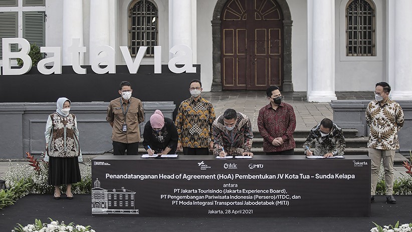 Anies Baswedan, Erick Thohir dan Sandiaga Uno Kolaborasi Bangun Wisata Kelas Dunia - Bagian 2