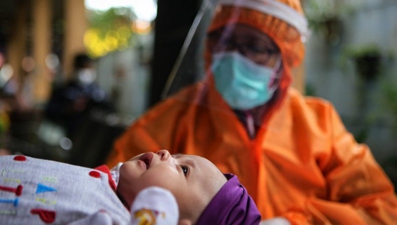 Sempat Terkendala saat Pandemi, Imunisasi Anak di Lampung Kembali Digencarkan