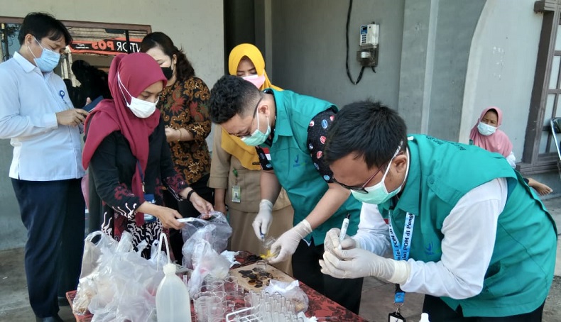  BPOM Babel Jamin Jajanan Takjil di Toboali Aman Dikonsumsi