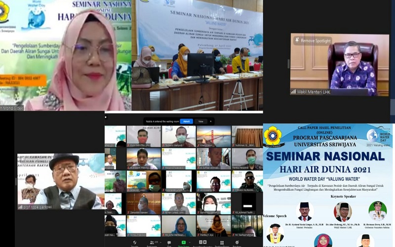 Hari Air Sedunia, Ini Kata Guru Besar Univesitas Sriwijaya