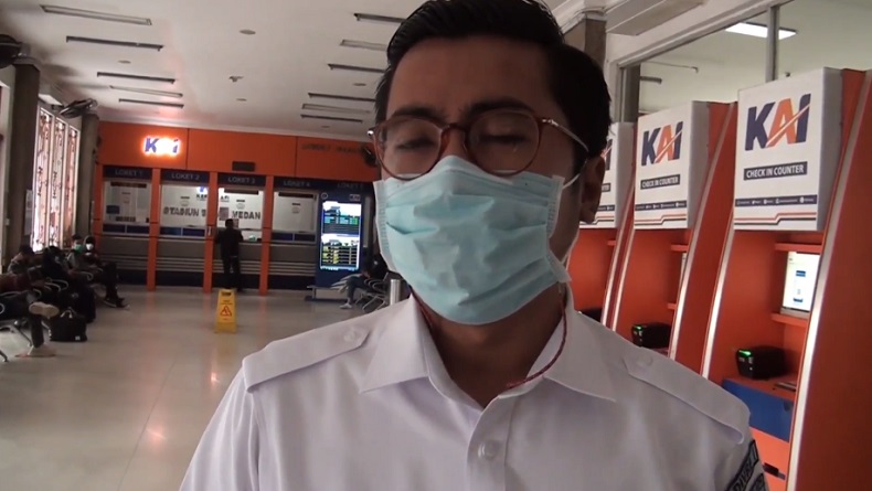 Pemerintah Larang Mudik, Layanan Kereta Api di Sumut Dihentikan 6-17 Mei 2021