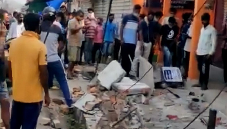 Gempa Magnitudo 6,0 Guncang India, Warga Berhamburan dan Bangunan Rusak