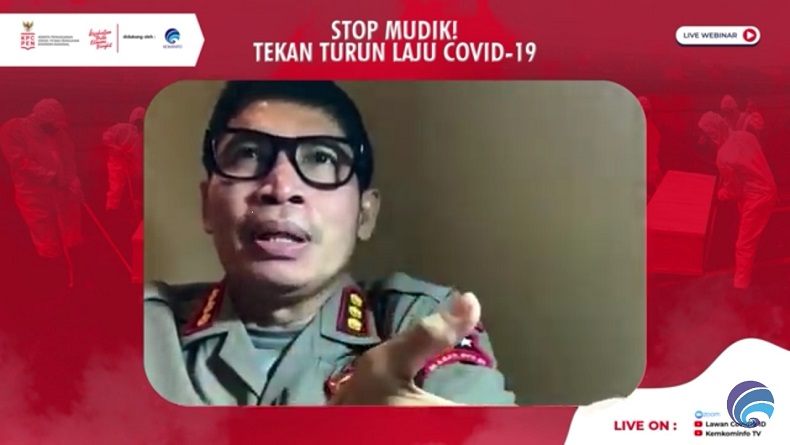 Larangan Mudik 6-17 Mei, Polisi Jaga Ketat Jalur Arteri-Jalan Tikus selama 24 Jam