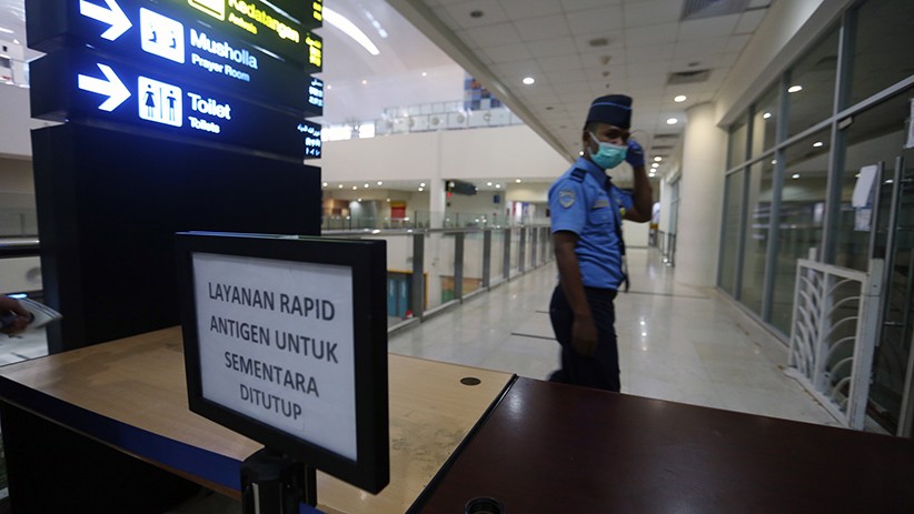 Pelayanan Rapid Test Antigen Bandara Kualanamu Pakai Alat Bekas 9338