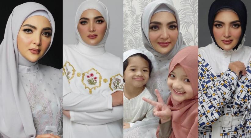 4 Gaya Ashanty Berhijab pada Ramadhan, Netizen: Cantiknya Masya Allah 
