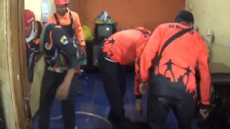 Sungai Cibeber Meluap, Puluhan Rumah di Cicurug Sukabumi Terendam Banjir