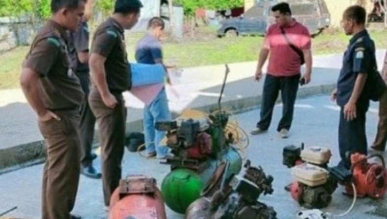 Tangkap Ikan Pakai Kompresor di Kawasan Konservasi Daerah, 14 Nelayan di Simeulue Ditahan