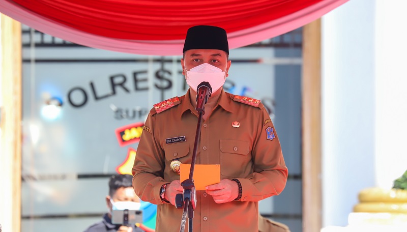 title Wali Kota Surabaya Eri Cahyadi Imbau Warganya Tak Mudik Lebaran  Wali Kota Surabaya Eri Cahyadi Imbau Warganya Tak Mudik Lebaran