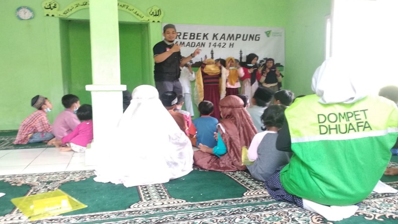 Kemeriahan Ramadan Ala Grebek Kampung di Pelosok Halimun Cianjur Bikin Warga Bangga