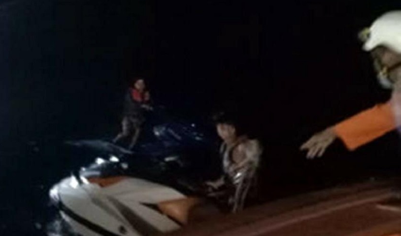 Jet Ski Kehabisan Bensin, Turis Filipina dan Pemandu Terombang-ambing di Laut Bali