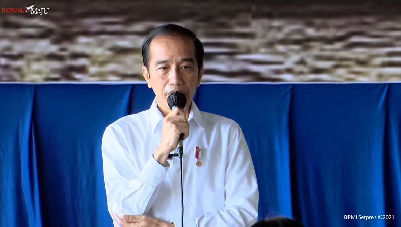 Presiden Jokowi Bangun Rumah Keluarga Awak KRI Nanggala 402, Lokasinya Bebas 