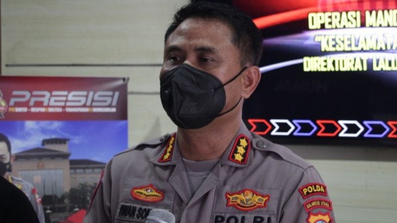 Operasi Keselamatan Samrat 2021, Polda Sulut Jaring 7.418 Pelanggar Lalu Lintas