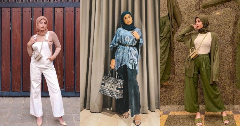 3 Gaya Hijab Awkarin Ramadhan 2021, Simpel dan Anggun 