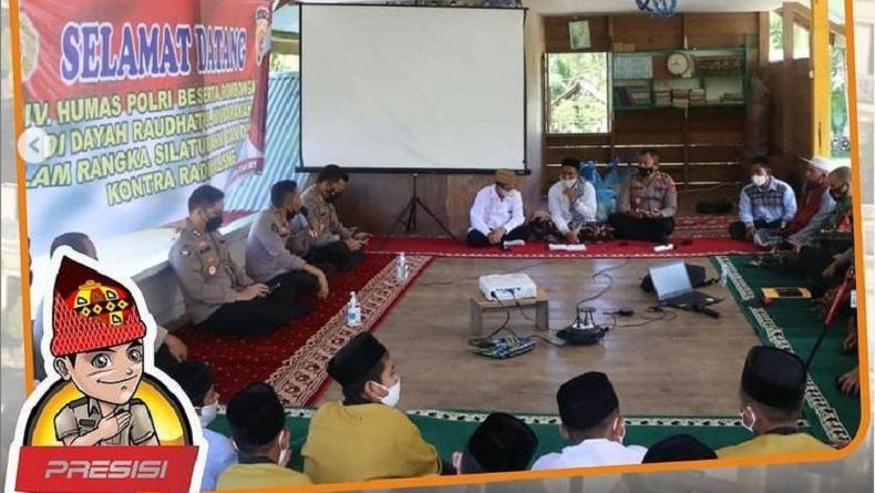 Tangkal Radikalisme, Polri Sosialisasi kepada Santri di Dayah Aceh Besar
